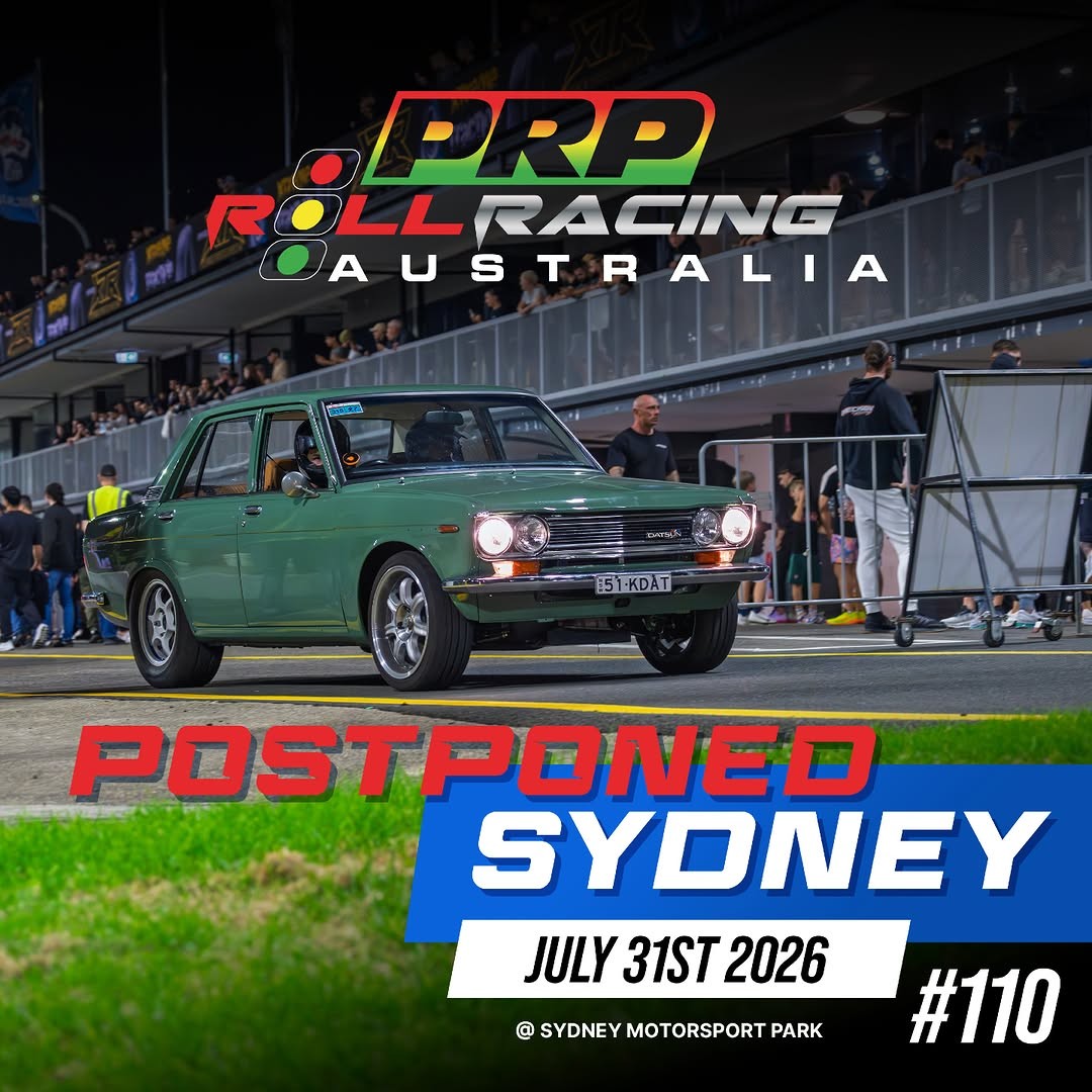 Roll Racing Sydney Event 110 — JDM/Muscle track day in Sydney, NSW on Friday 31 July 2026