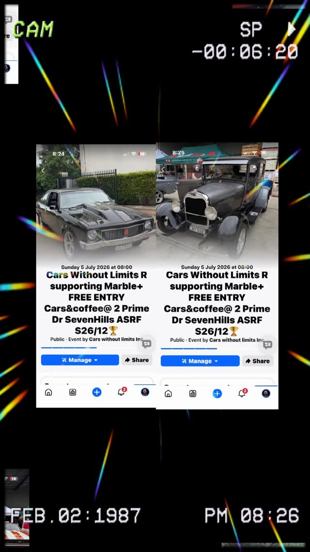 Cars Without Limits: Cars & Coffee — Muscle/Classic car meet in Sydney, NSW on Sunday 5 July 2026