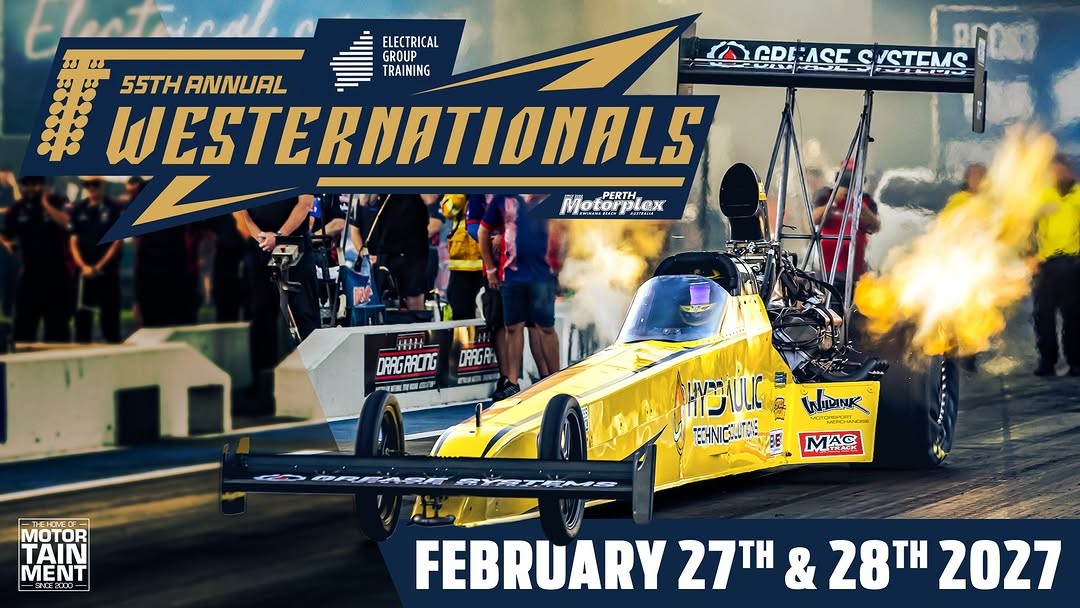 55th Annual Westernationals — Muscle spectator event in Perth, WA on Saturday 27 February 2027