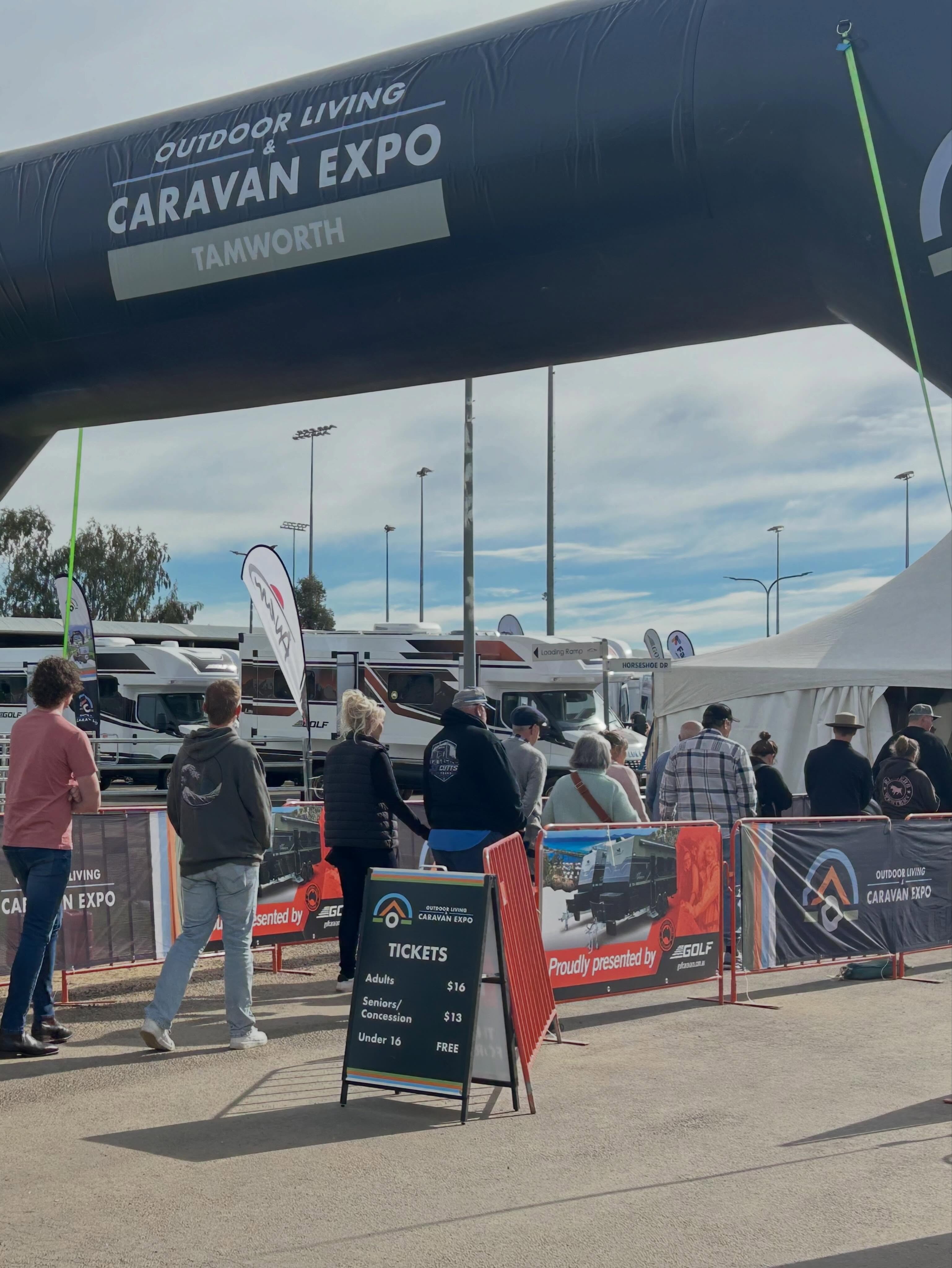 Outdoor Living & Caravan Expo Tamworth — 4x4 spectator event in Sydney, NSW on Friday 26 June 2026
