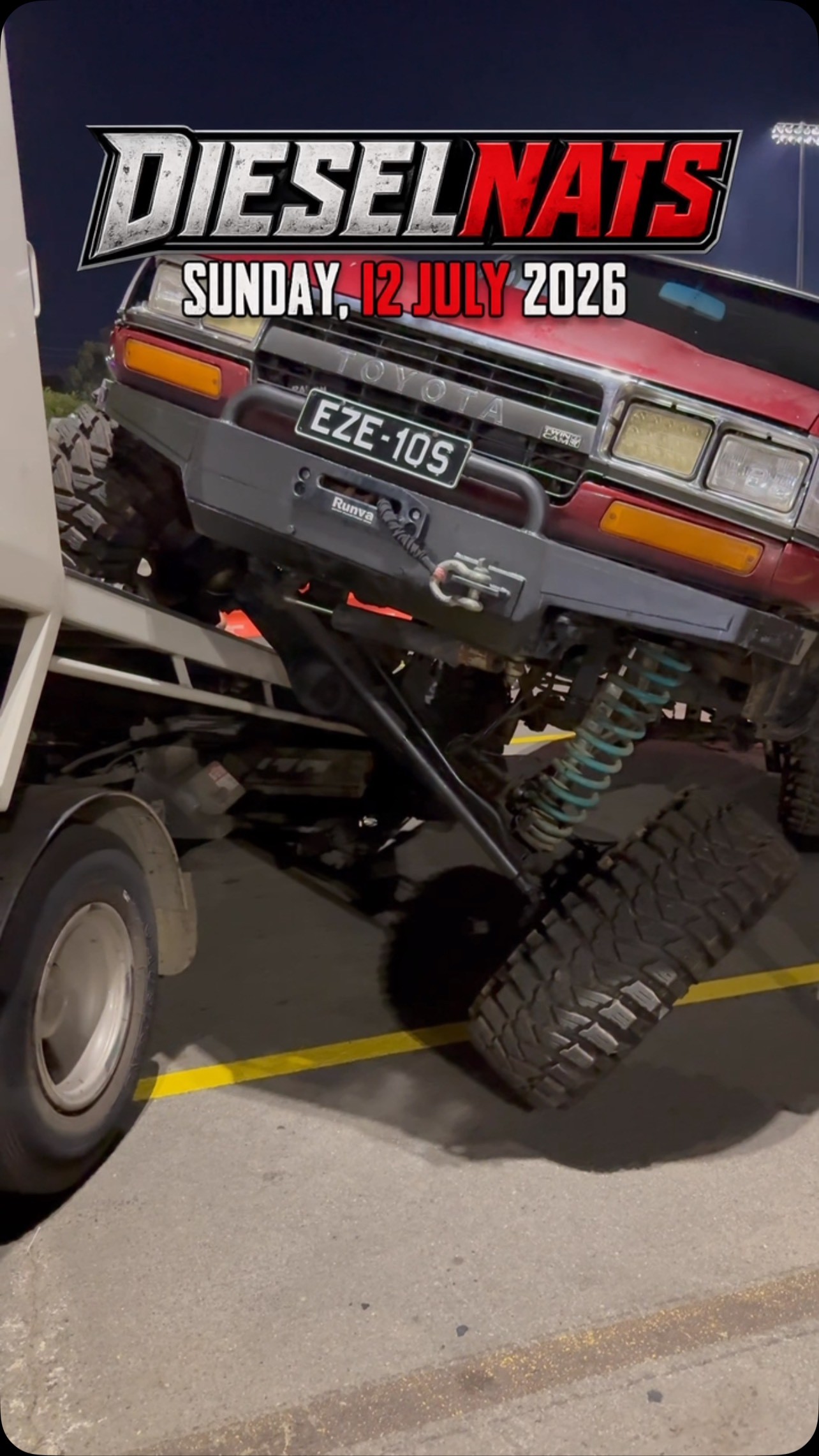 DieselNats — 4x4/Muscle spectator event in Sydney, NSW on Sunday 12 July 2026