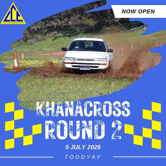 Khanacross Round 2 — Euro/JDM track day in Perth, WA on Sunday 5 July 2026