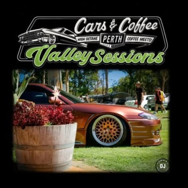 Cars & Coffee – Valley Sessions — Classic/Euro car meet in Perth, WA on Sunday 5 July 2026