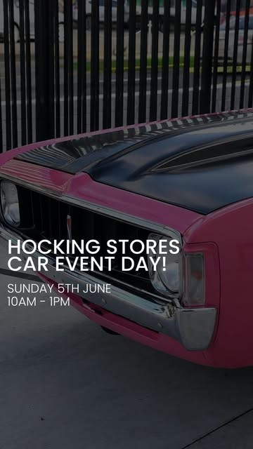 Hocking Stores Car Event Day — Classic/Muscle car meet in Melbourne, VIC on Sunday 5 July 2026