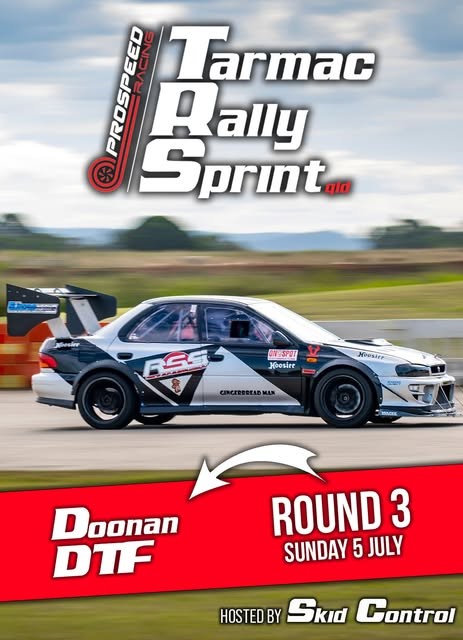 Tarmac Rally Sprint Round 3 — JDM track day in Sunshine Coast, QLD on Sunday 5 July 2026