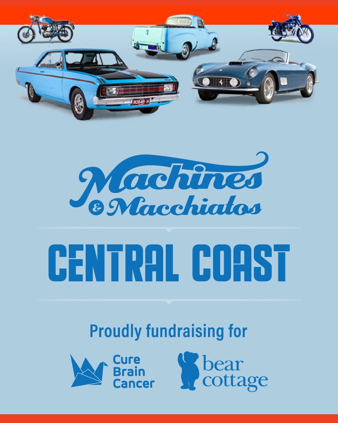 Machines & Macchiatos Central Coast — Classic/Muscle car meet in Central Coast, NSW on Sunday 2 August 2026