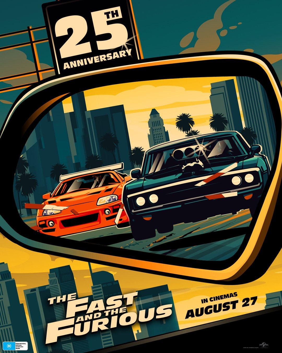 The Fast and the Furious 25th Anniversary Screening — JDM/Muscle car meet in Gold Coast, QLD on Thursday 27 August 2026