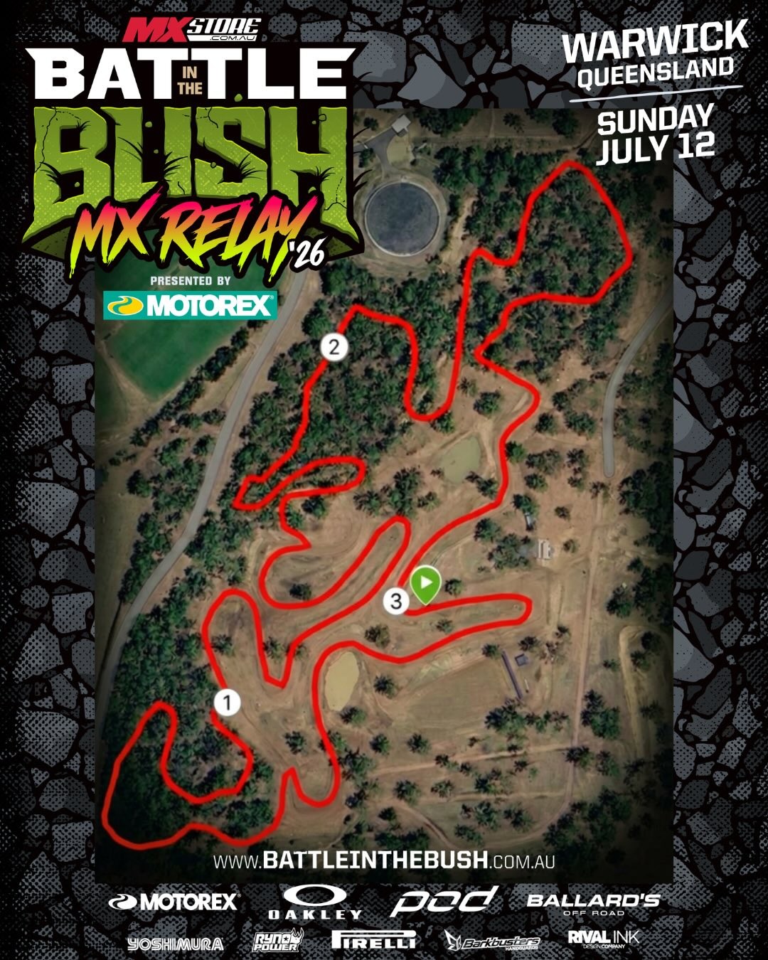Battle In The Bush MX Relay — 4x4 track day in Brisbane, QLD on Sunday 12 July 2026