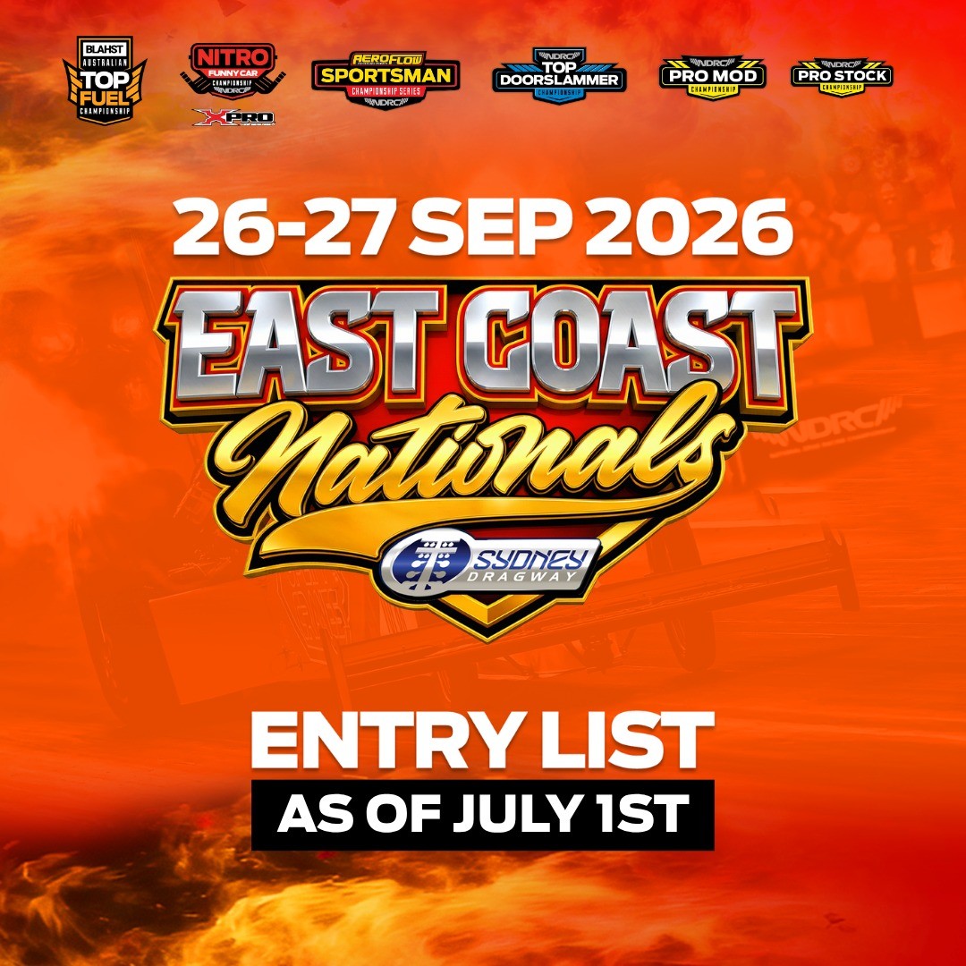 East Coast Nationals — Muscle spectator event in Sydney, NSW on Saturday 26 September 2026