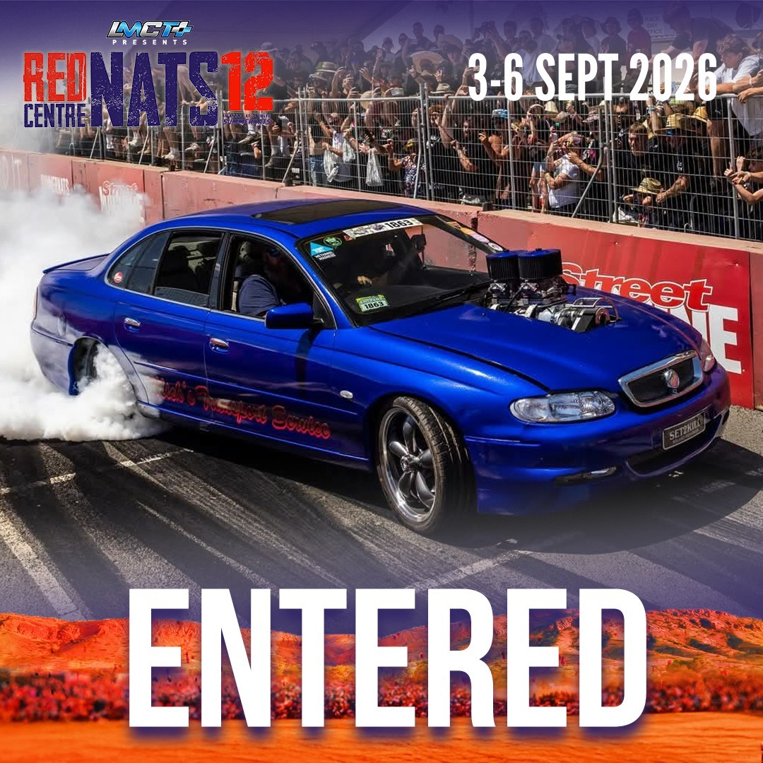 Red CentreNats 12 — Muscle spectator event in Darwin, NT on Thursday 3 September 2026