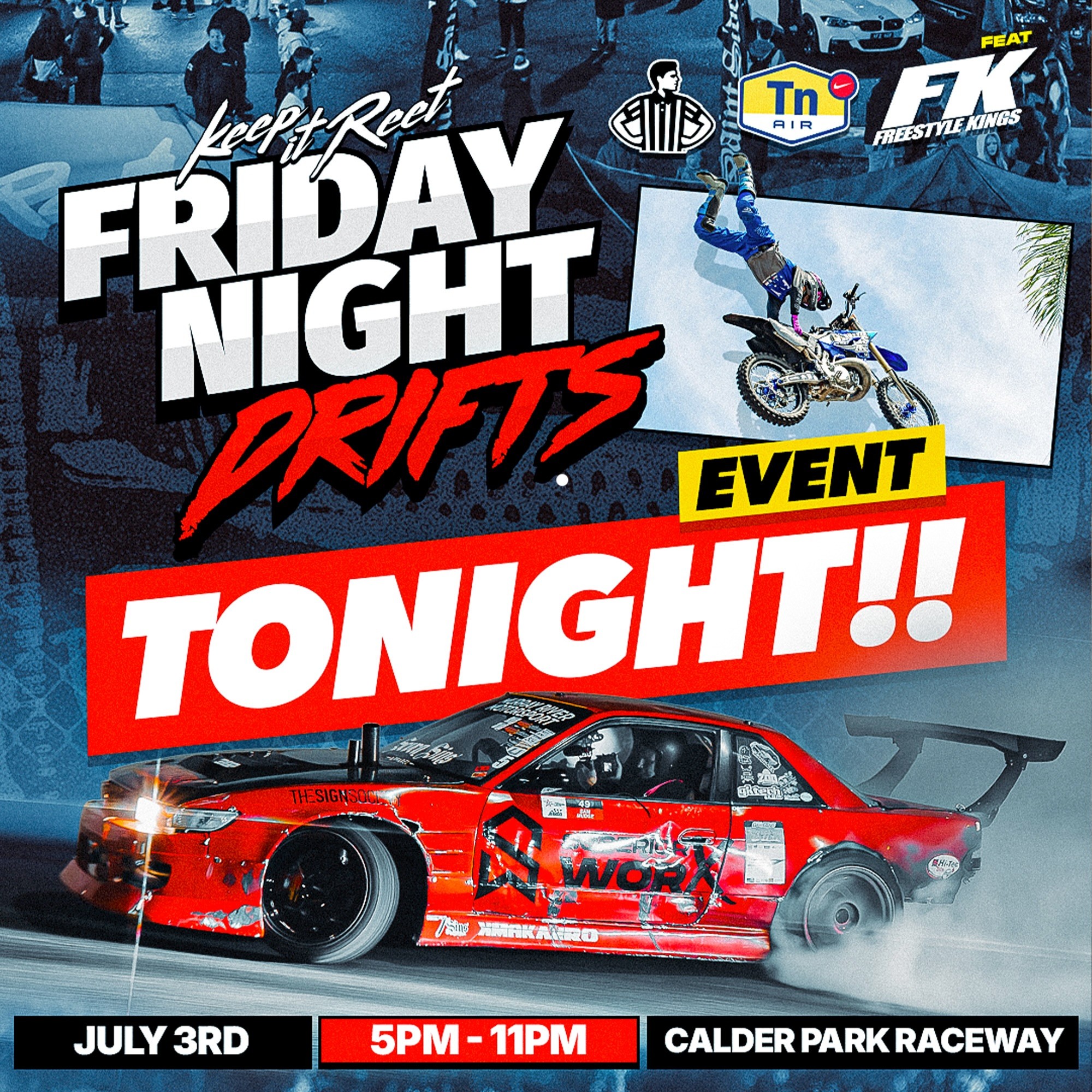 Friday Night Drifts — JDM spectator event in Melbourne, VIC on Friday 3 July 2026