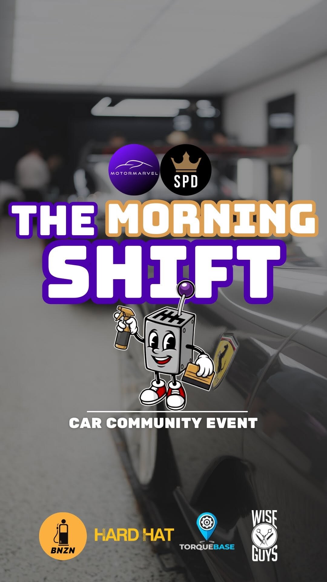 The Morning Shift — Euro/Exotic car meet in Sydney, NSW on Sunday 16 August 2026