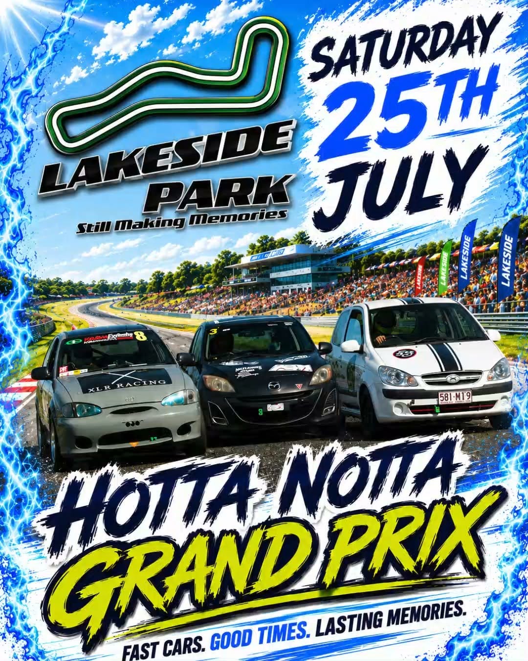 Hotta Notta Grand Prix — Classic/Muscle track day in Brisbane, QLD on Saturday 25 July 2026