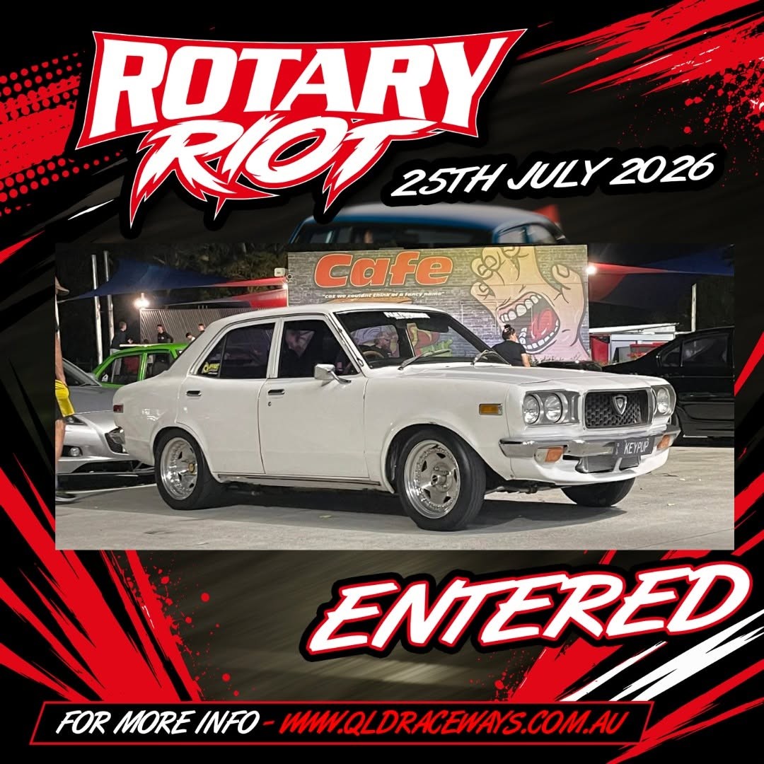 Rotary Riot — JDM spectator event in Brisbane, QLD on Saturday 25 July 2026