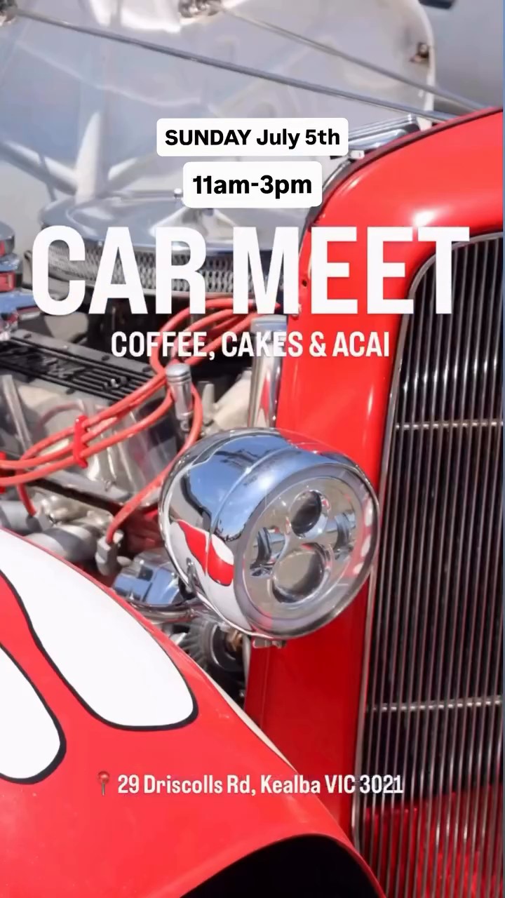 Kealba Cafe Car Meet — Classic car meet in Melbourne, VIC on Sunday 5 July 2026