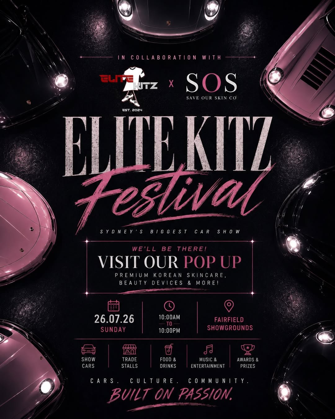 Elite Kitz Festival — Classic/Euro car meet in Sydney, NSW on Sunday 26 July 2026