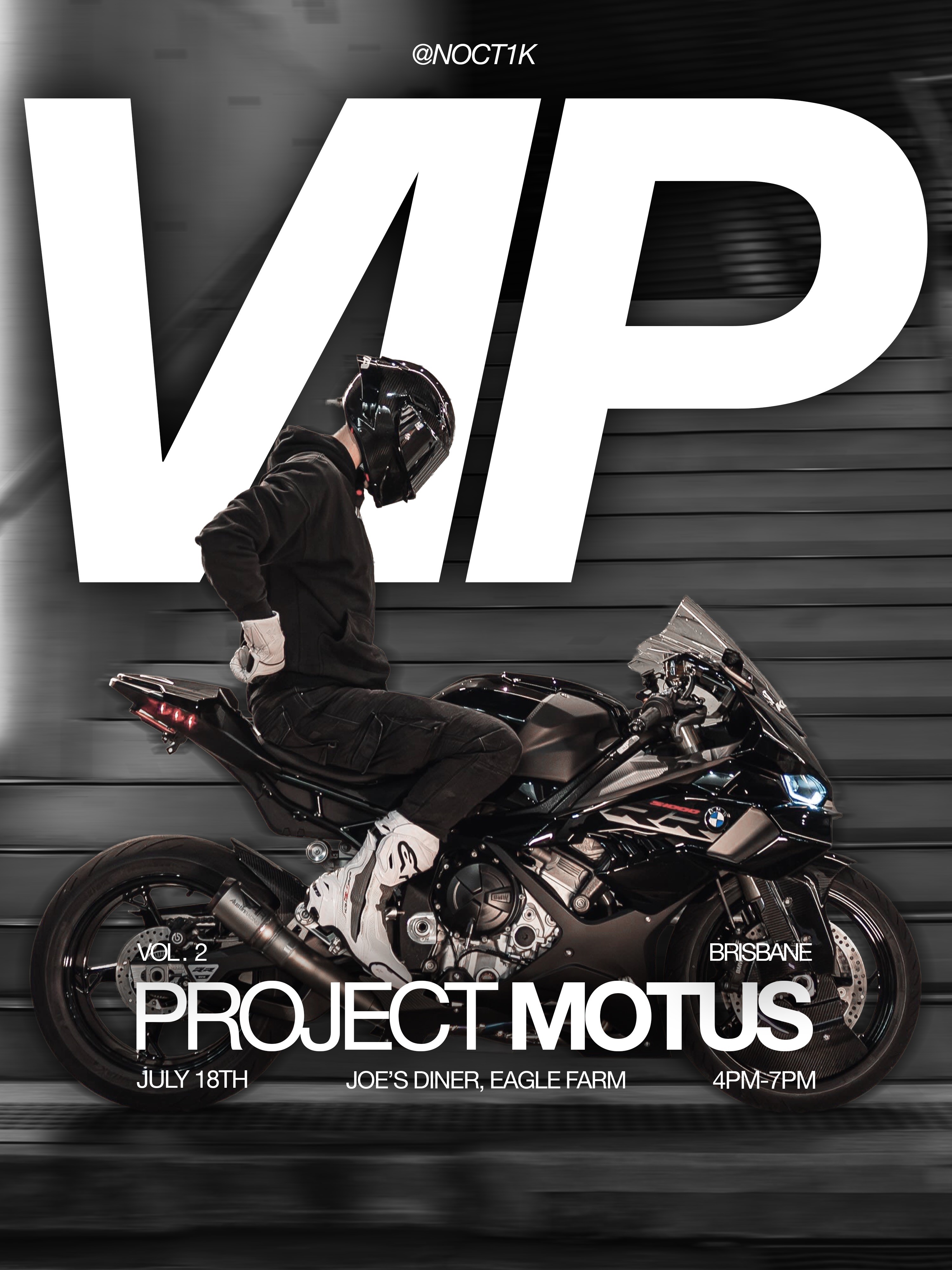 Project Motus Vol. 2 — Exotic car meet in Brisbane, QLD on Saturday 18 July 2026
