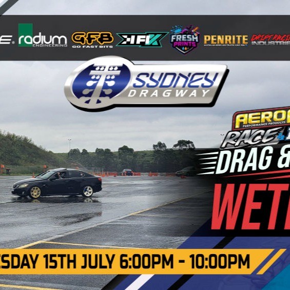 Drag & Drift Night — JDM/Muscle track day in Sydney, NSW on Wednesday 15 July 2026