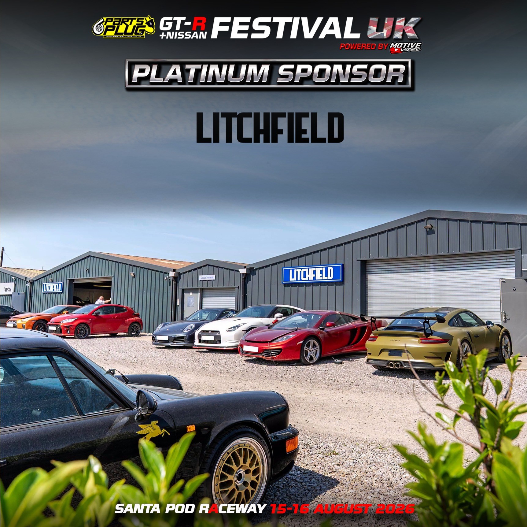 Parts Plug GT-R & Nissan Festival UK — JDM spectator event in International on Saturday 15 August 2026