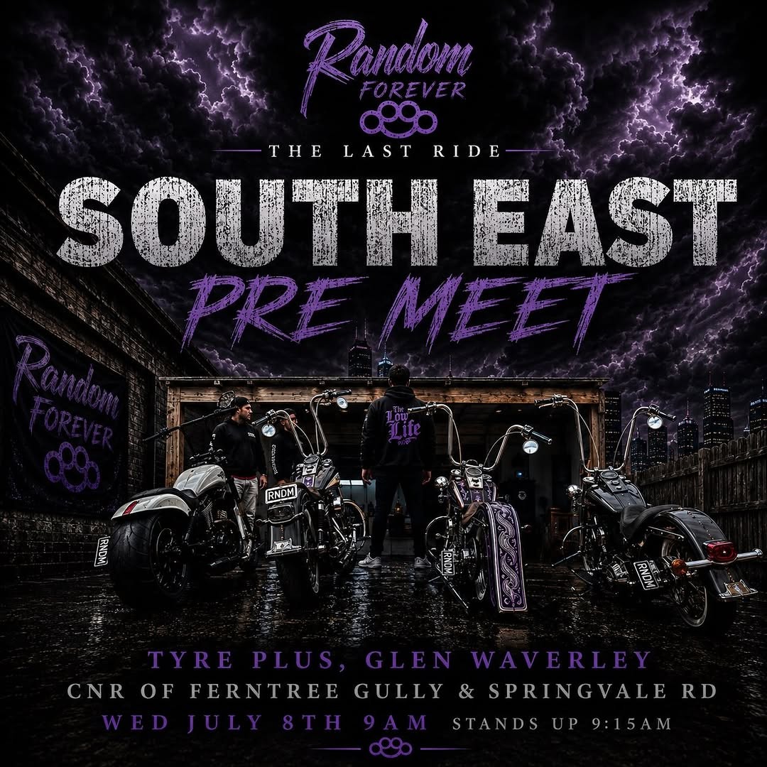 South East Pre-Meet: The Last Ride — car meet in Melbourne, VIC on Wednesday 8 July 2026