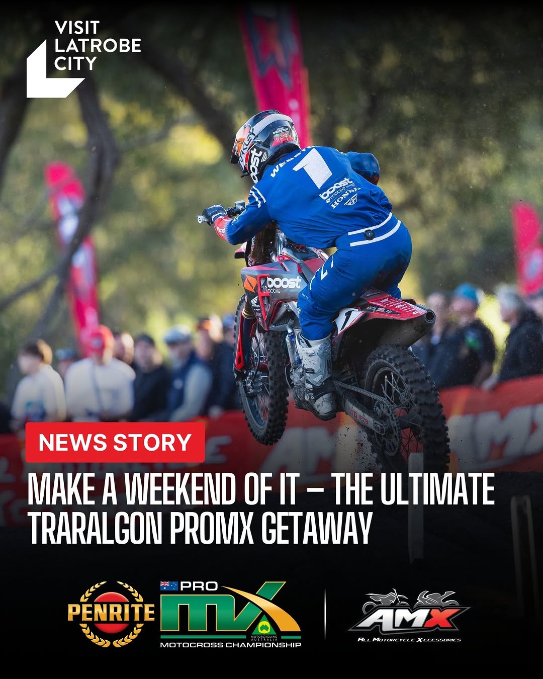 ProMX Championship Round 6 — spectator event in Melbourne, VIC on Sunday 12 July 2026