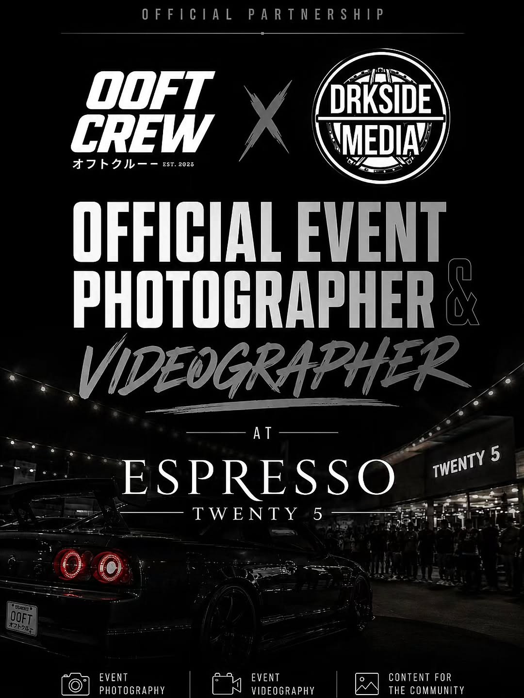 OOFT CREW Cars and Coffee — JDM car meet in Gold Coast, QLD on Sunday 12 July 2026