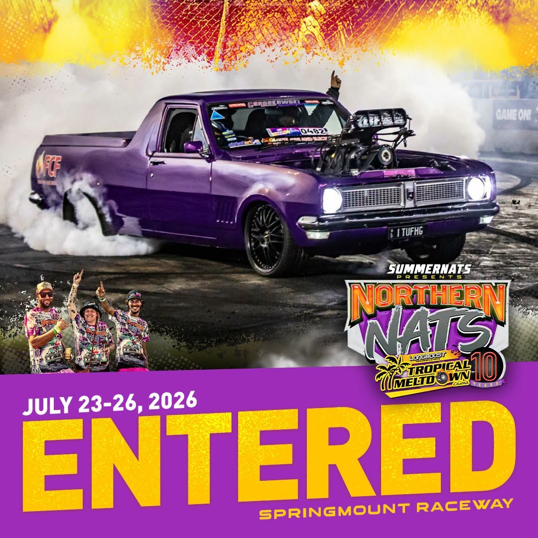 Northern Nats 10 — Muscle spectator event in Cairns, QLD on Thursday 23 July 2026