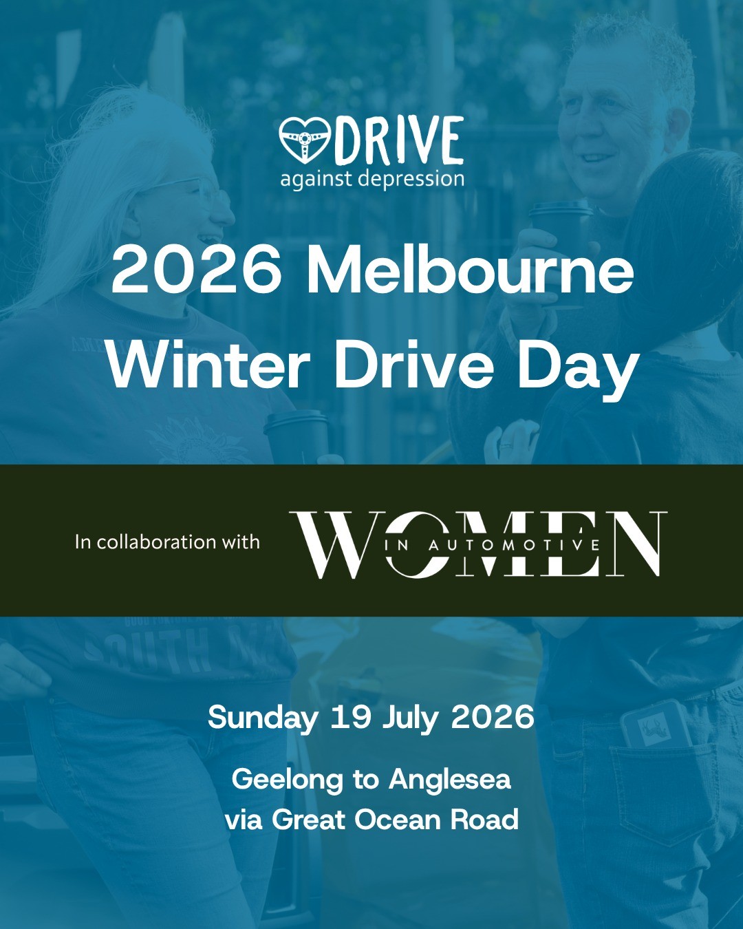 Melbourne Winter Drive Day — car meet in Geelong, VIC on Sunday 19 July 2026