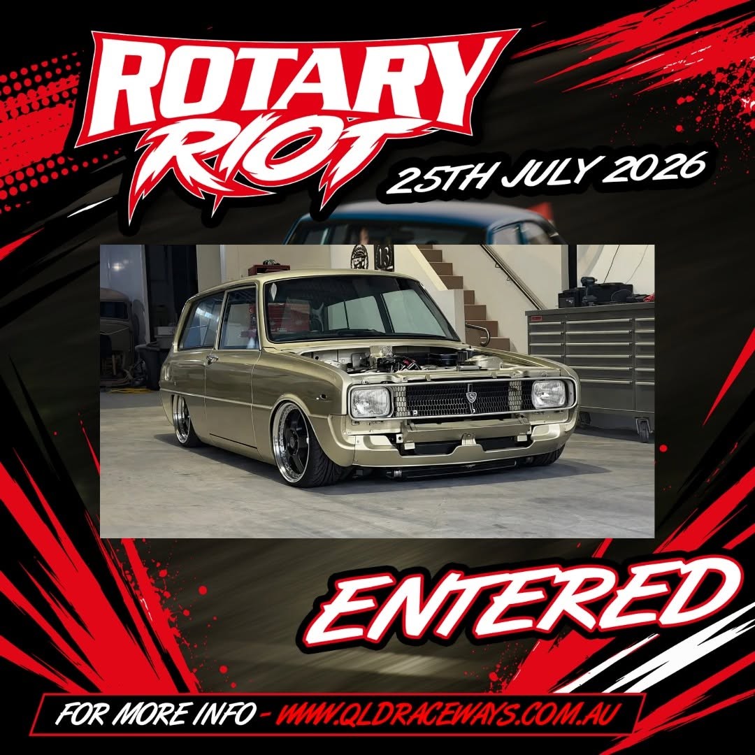 Rotary Riot — JDM track day in Brisbane, QLD on Saturday 25 July 2026