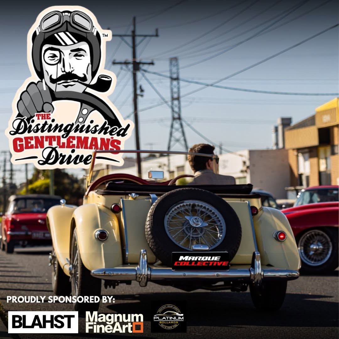 The Distinguished Gentleman’s Drive — Classic car meet in Melbourne, VIC on Sunday 27 September 2026