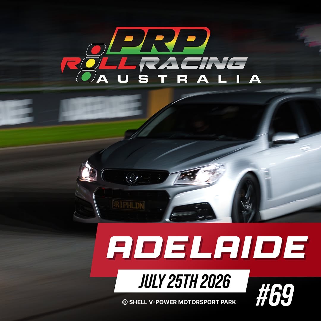 Roll Racing Adelaide #69 — Muscle/JDM track day in Adelaide, SA on Saturday 25 July 2026