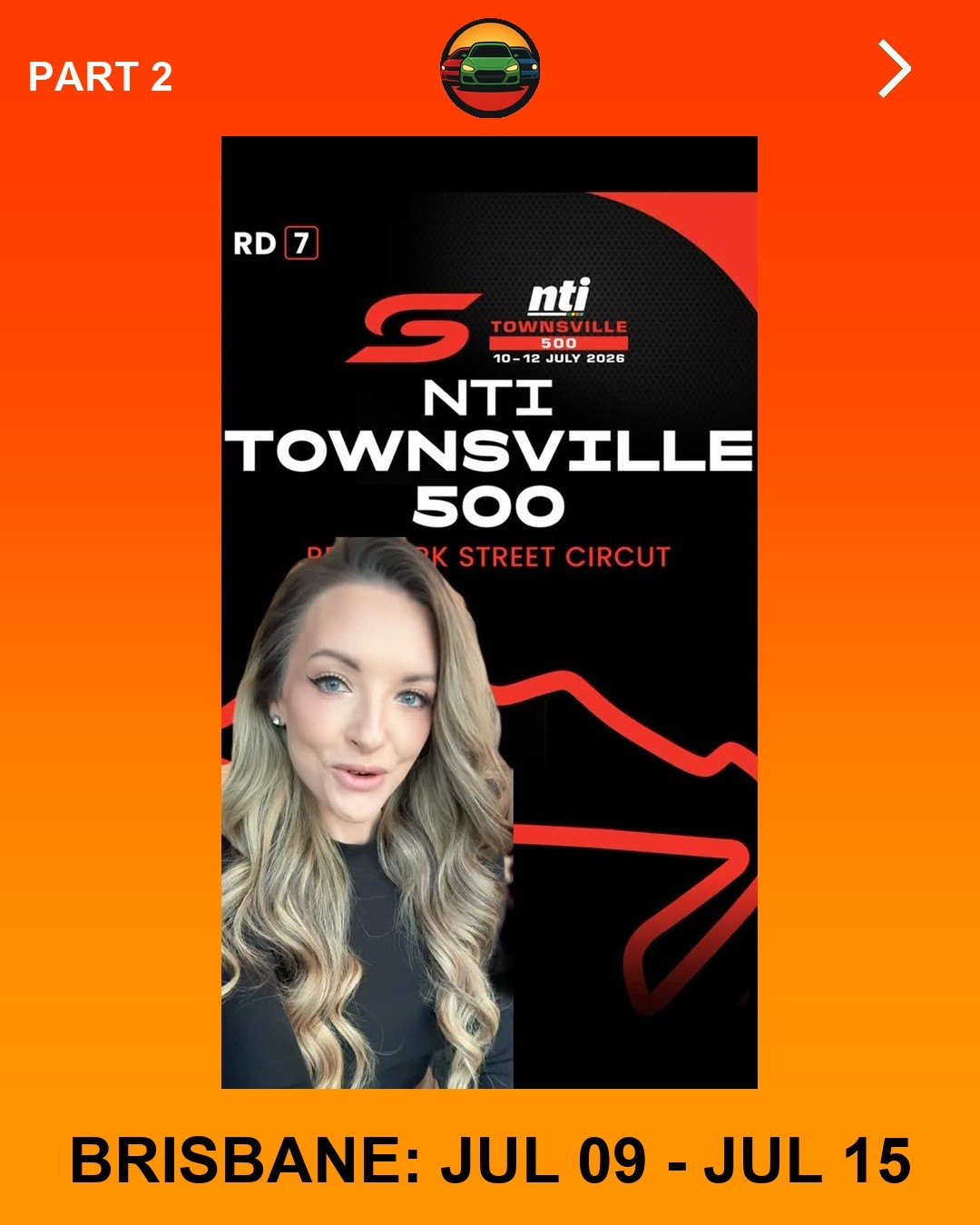 NTI Townsville 500 — Exotic/Muscle spectator event in Townsville, QLD on Friday 10 July 2026