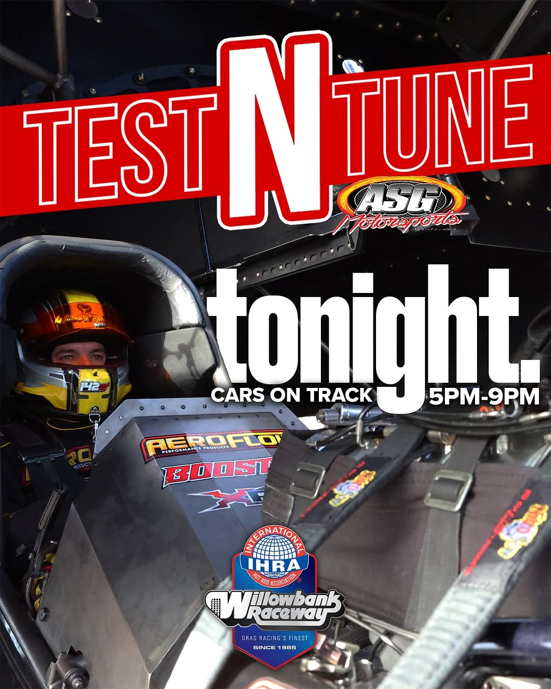 ASG Motorsports Test N Tune — Muscle/Stance track day in Brisbane, QLD on Thursday 9 July 2026
