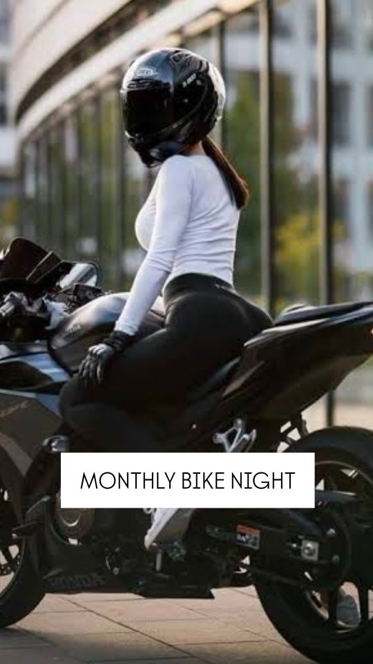 Monthly Bike Night — car meet in Melbourne, VIC on Thursday 9 July 2026