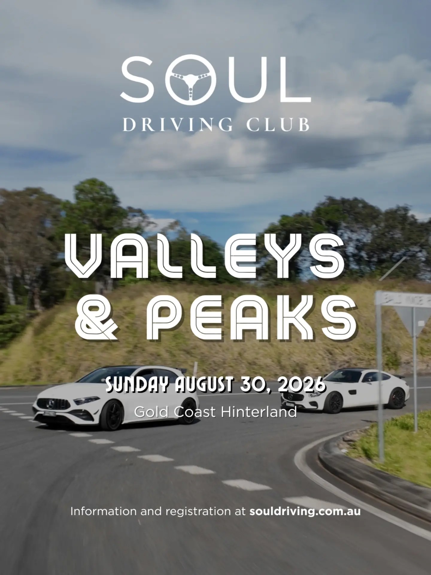 Valleys & Peaks — Euro car meet in Gold Coast, QLD on Sunday 30 August 2026