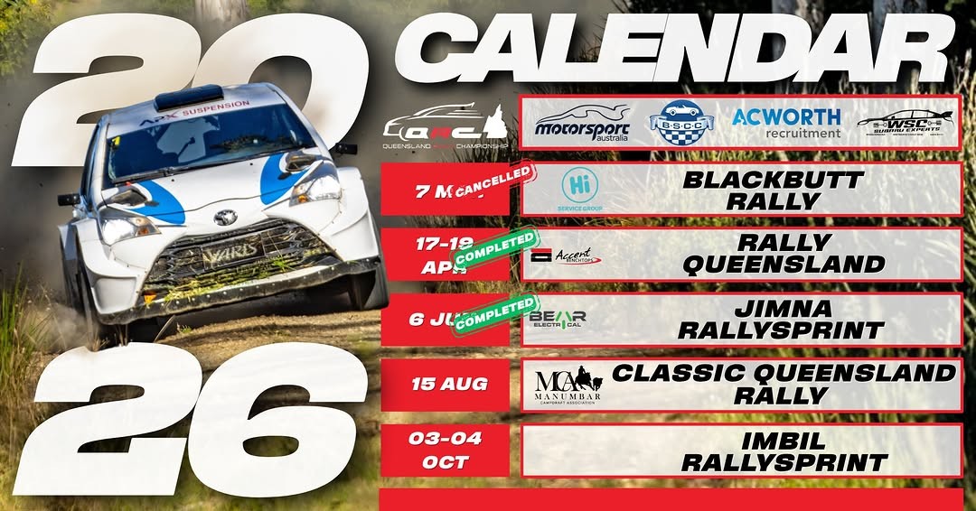 Classic Queensland Rally — Classic track day in Brisbane, QLD on Saturday 15 August 2026