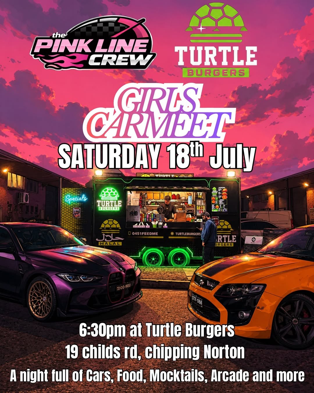 Girls Car Meet — car meet in Sydney, NSW on Saturday 18 July 2026