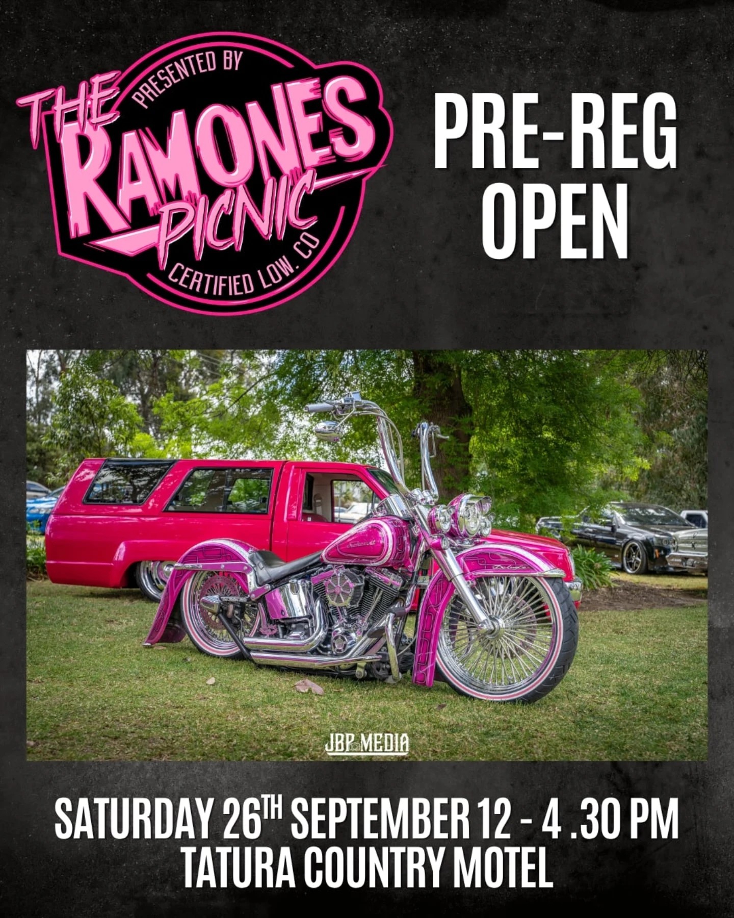 The Ramones Picnic — Stance car meet in Melbourne, VIC on Saturday 26 September 2026