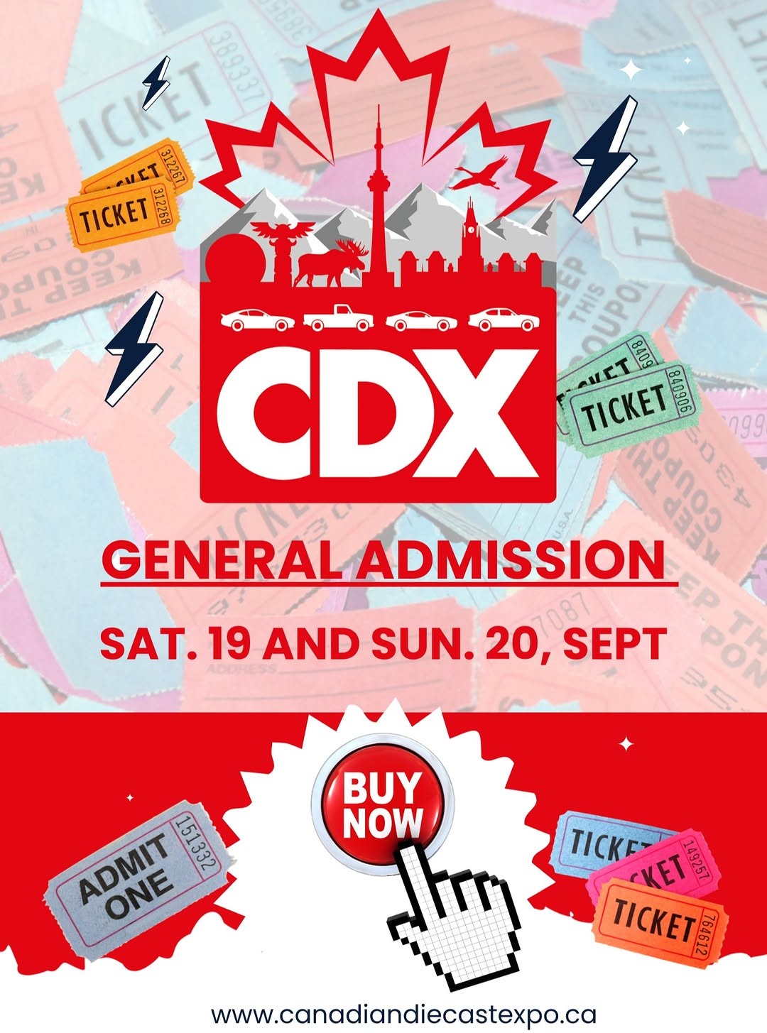 Canadian Diecast Expo — Classic/JDM spectator event in International on Saturday 19 September 2026