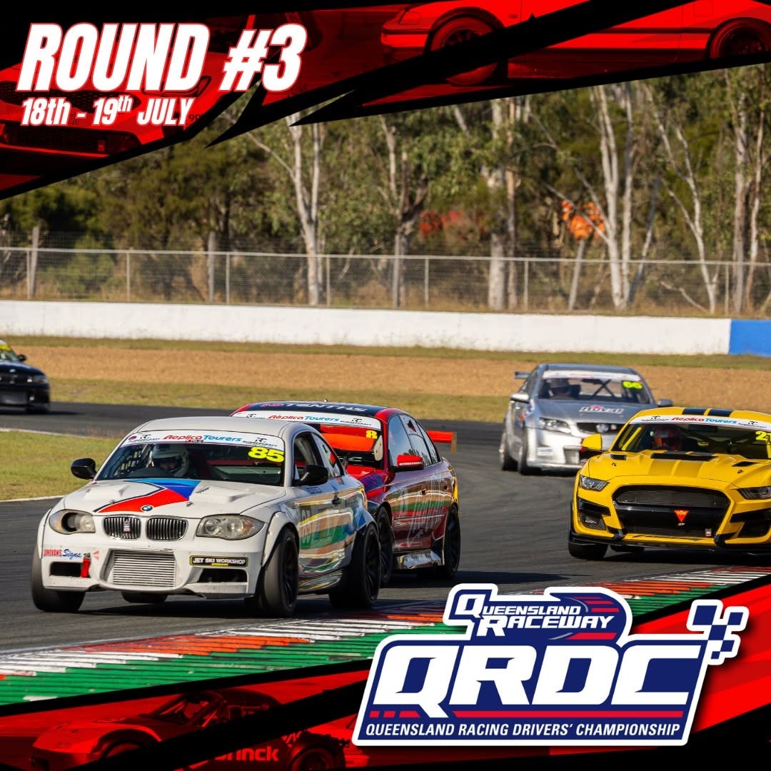 QRDC Round 3 — spectator event in Brisbane, QLD on Saturday 18 July 2026