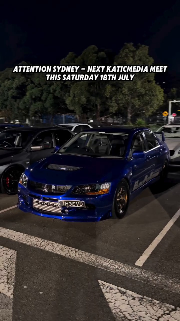 Katicmedia Meet — JDM car meet in Sydney, NSW on Saturday 18 July 2026