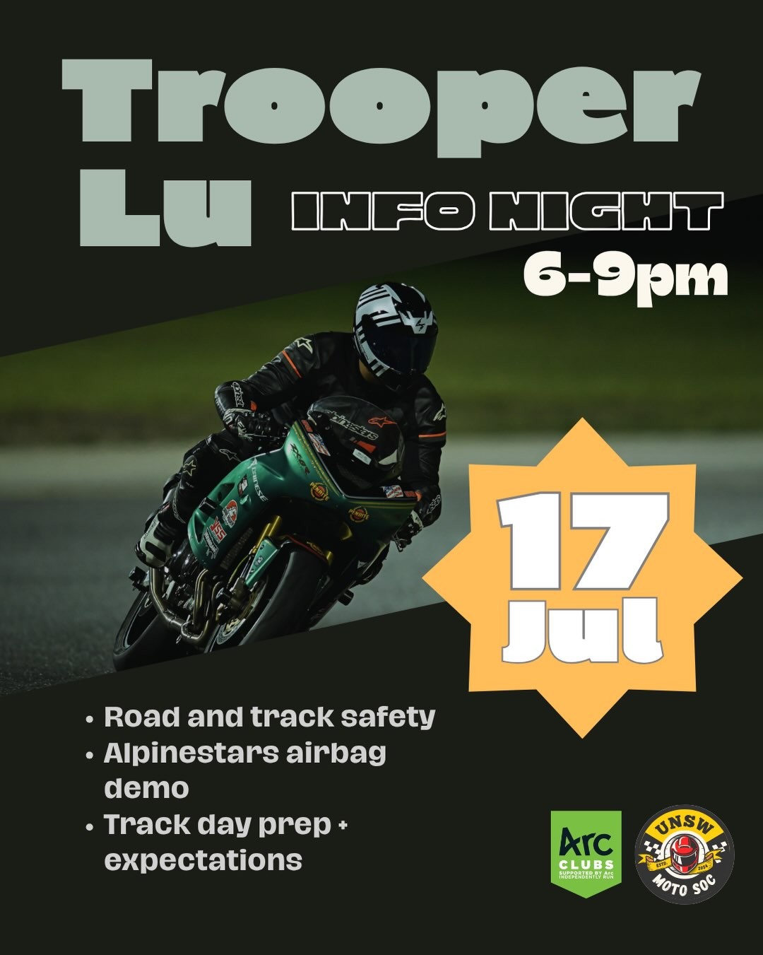 Trooper Lu Info Night — car meet in Sydney, NSW on Friday 17 July 2026