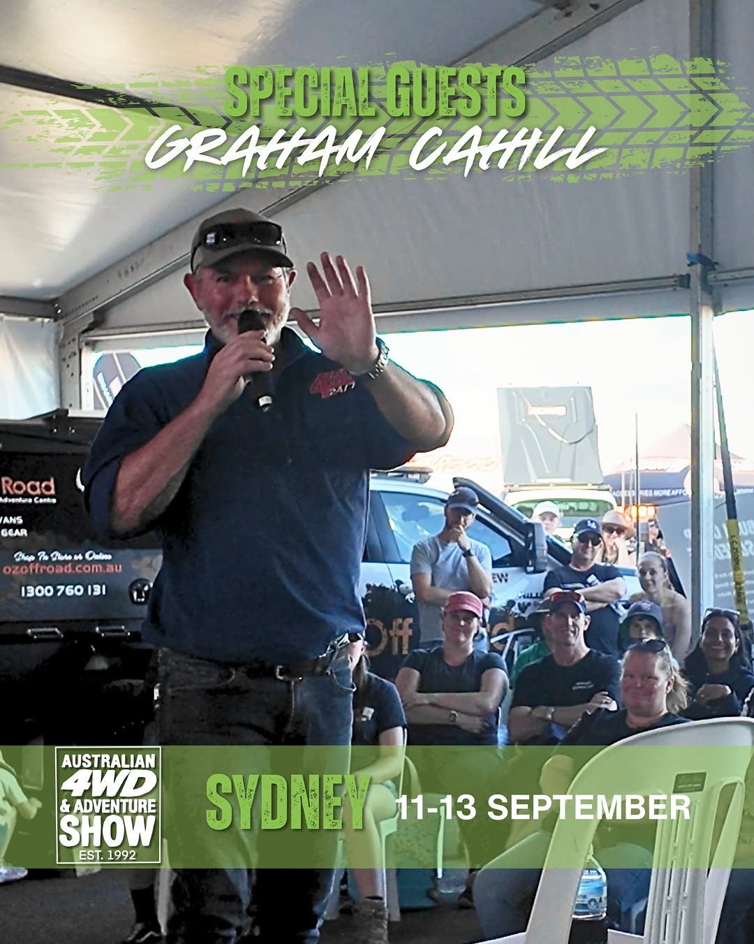 Sydney 4WD & Adventure Show — 4x4 spectator event in Sydney, NSW on Friday 11 September 2026