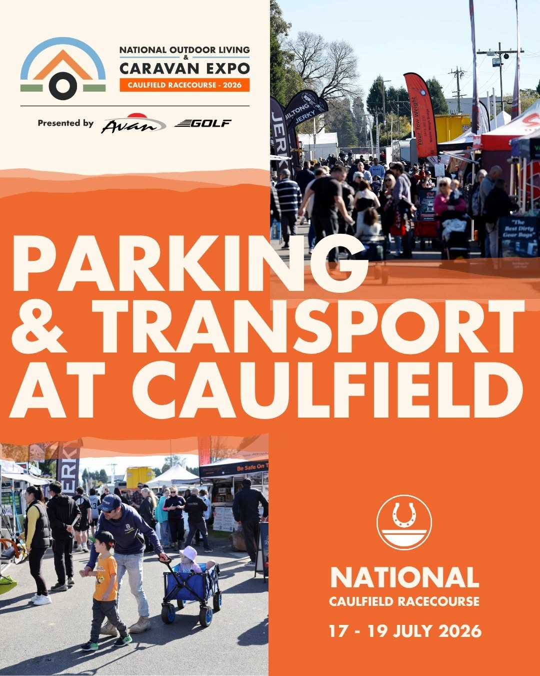 National Outdoor Living & Caravan Expo — 4x4 spectator event in Melbourne, VIC on Friday 17 July 2026