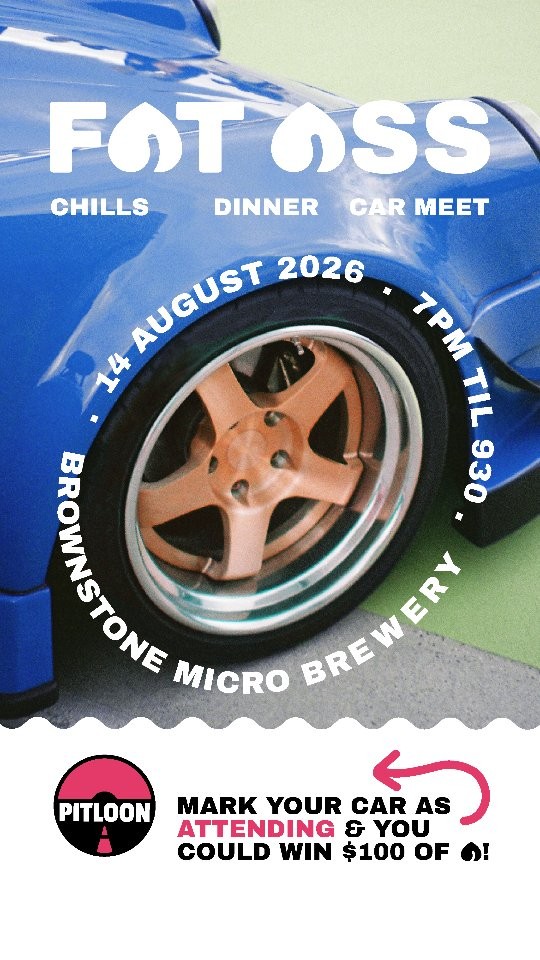 Fat Ass Chills Dinner Car Meet — Euro/JDM car meet in Melbourne, VIC on Friday 14 August 2026
