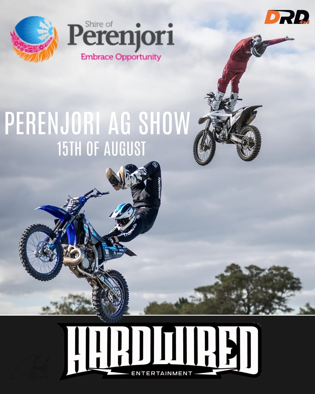 Perenjori Ag Show — 4x4 spectator event in Perth, WA on Saturday 15 August 2026