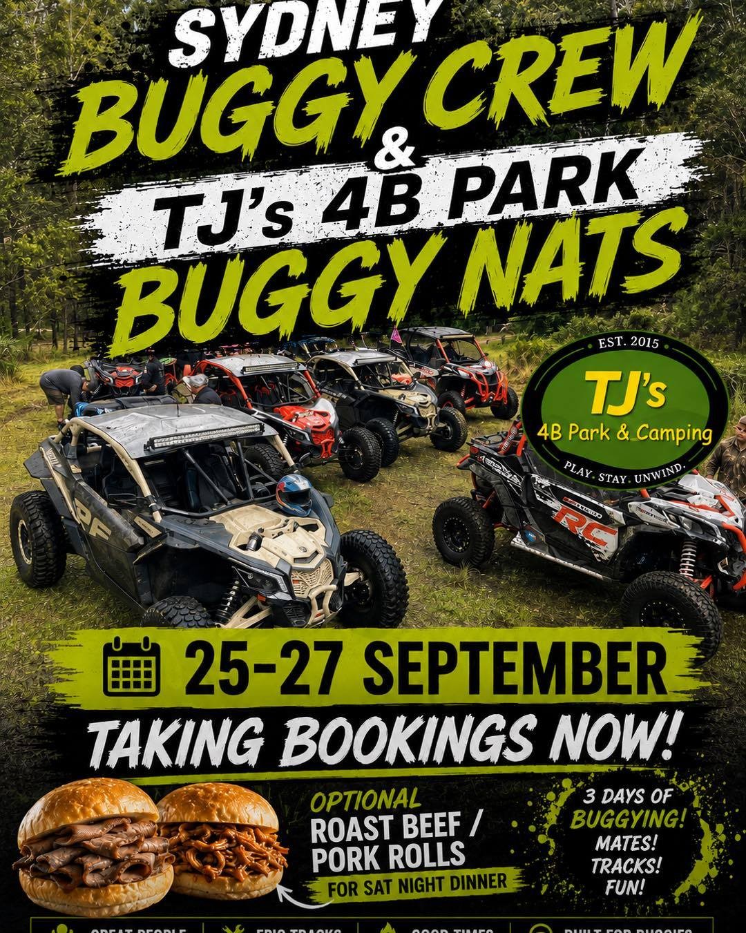 Buggy Nats — 4x4 car meet in Sydney, NSW on Friday 25 September 2026