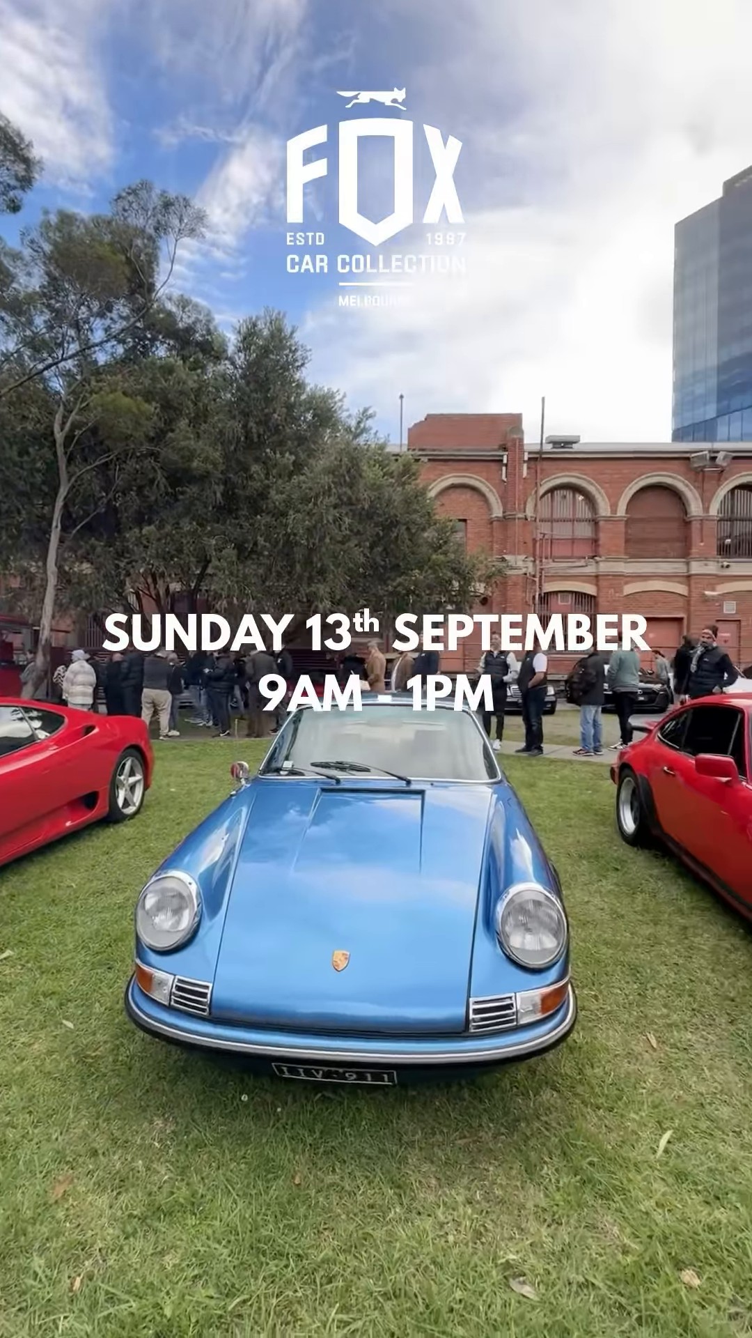 Supercars and Coffee — Exotic car meet in Melbourne, VIC on Sunday 13 September 2026