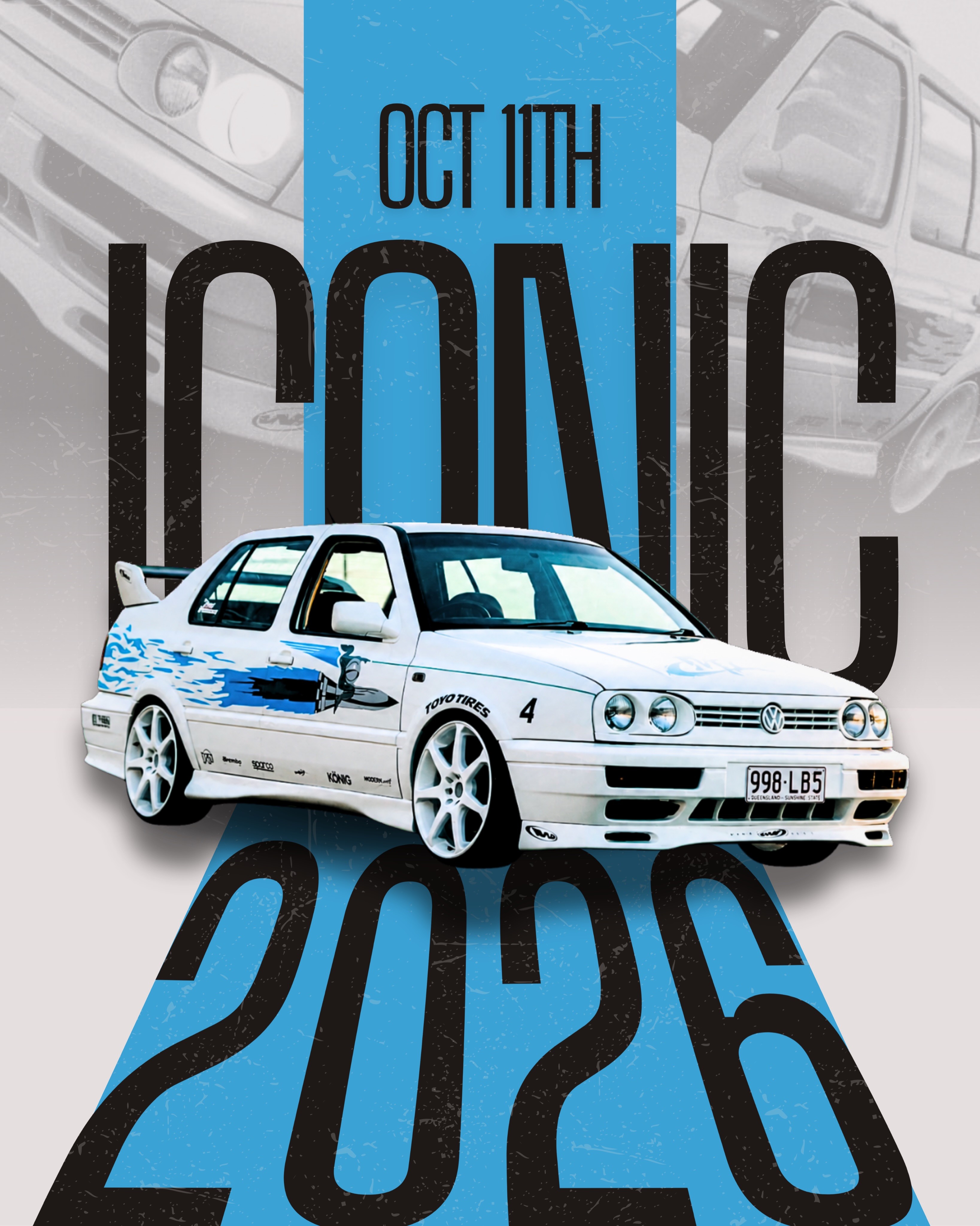 ICONIC 2026 — Euro/JDM car meet in Brisbane, QLD on Sunday 11 October 2026