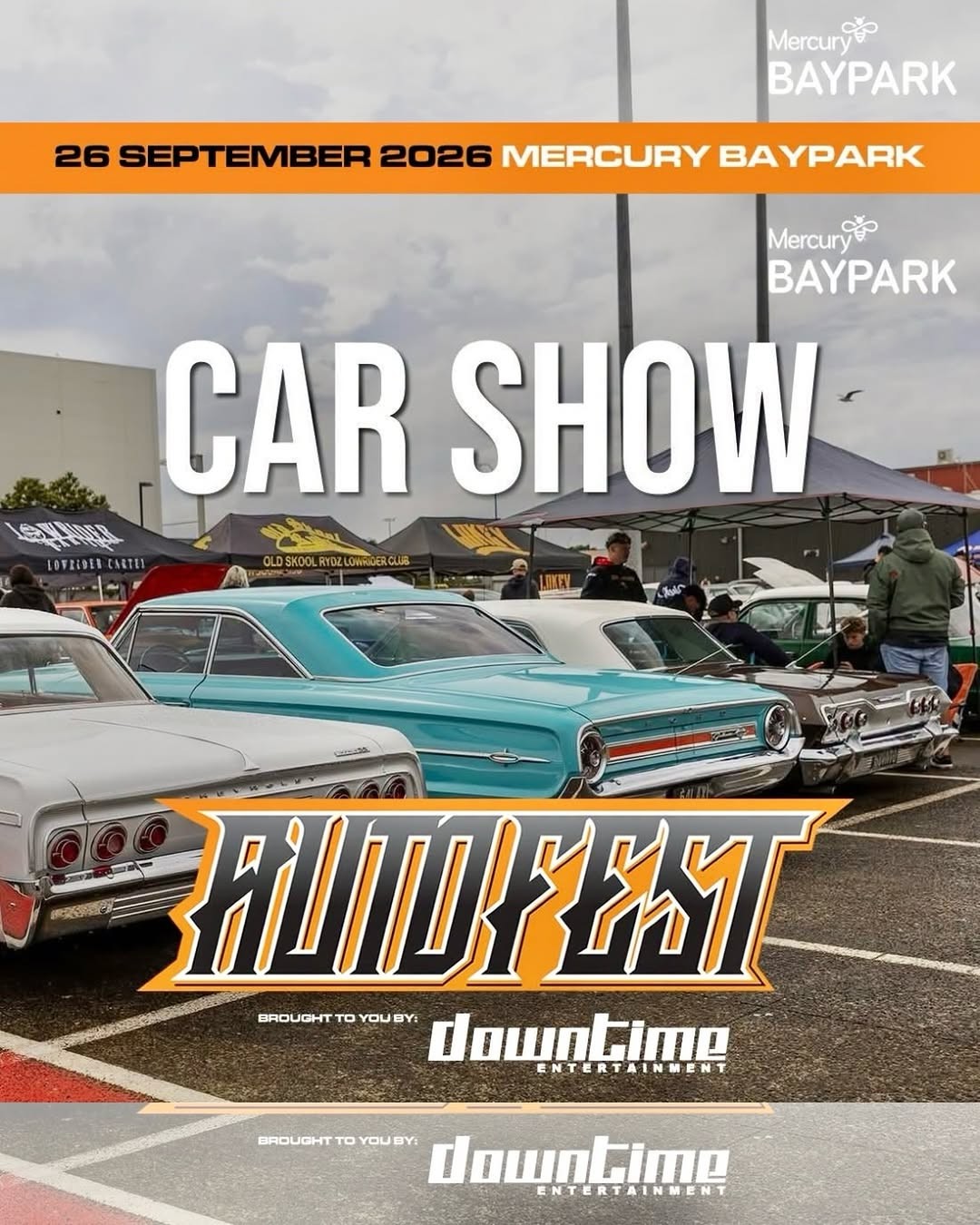 Autofest Car Show — Classic/Muscle car meet in International on Saturday 26 September 2026